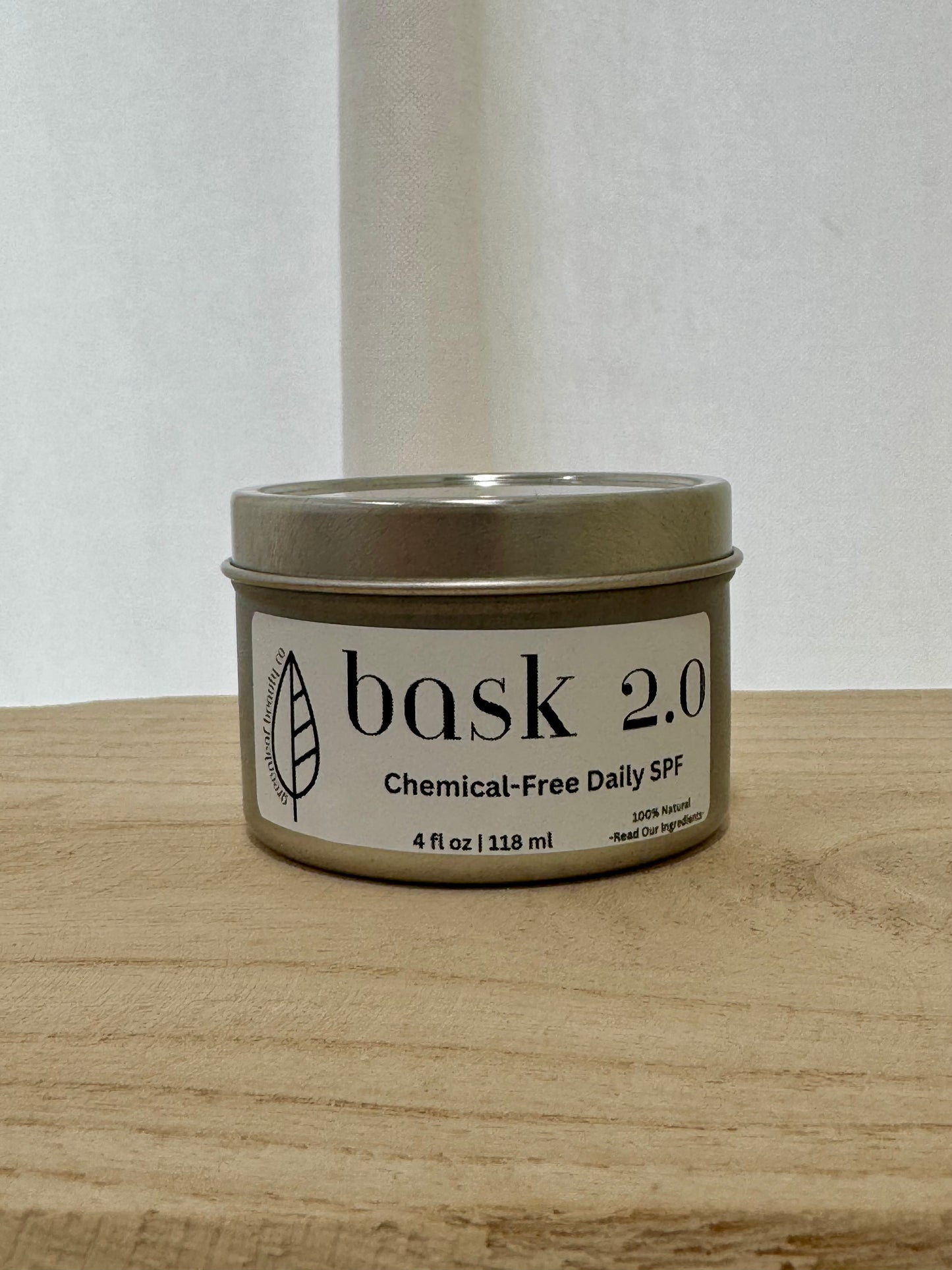 Bask 2.0 - Chemical-Free Daily Sunscreen